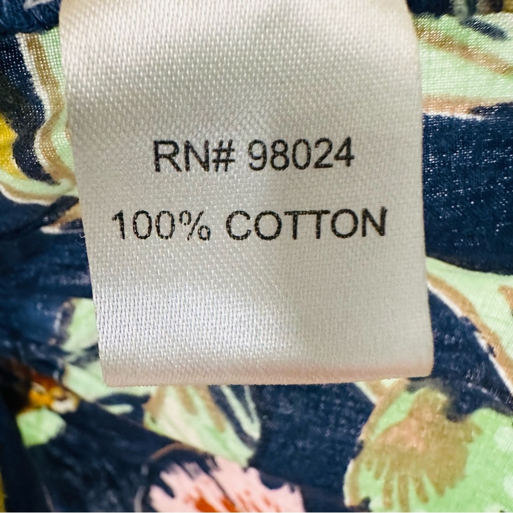 House of Harlow 1960 Mini Floral Wrap Dress Boho Ruffle Puff Sleeve - Picture 12 of 12